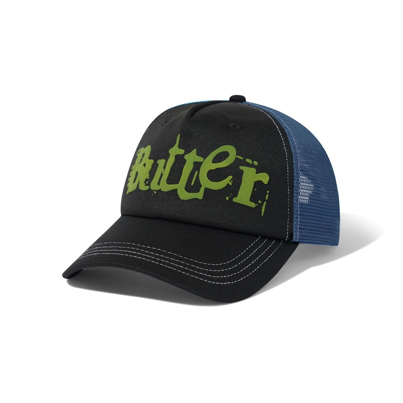 Butter Goods Breakdown Trucker Cap – Black