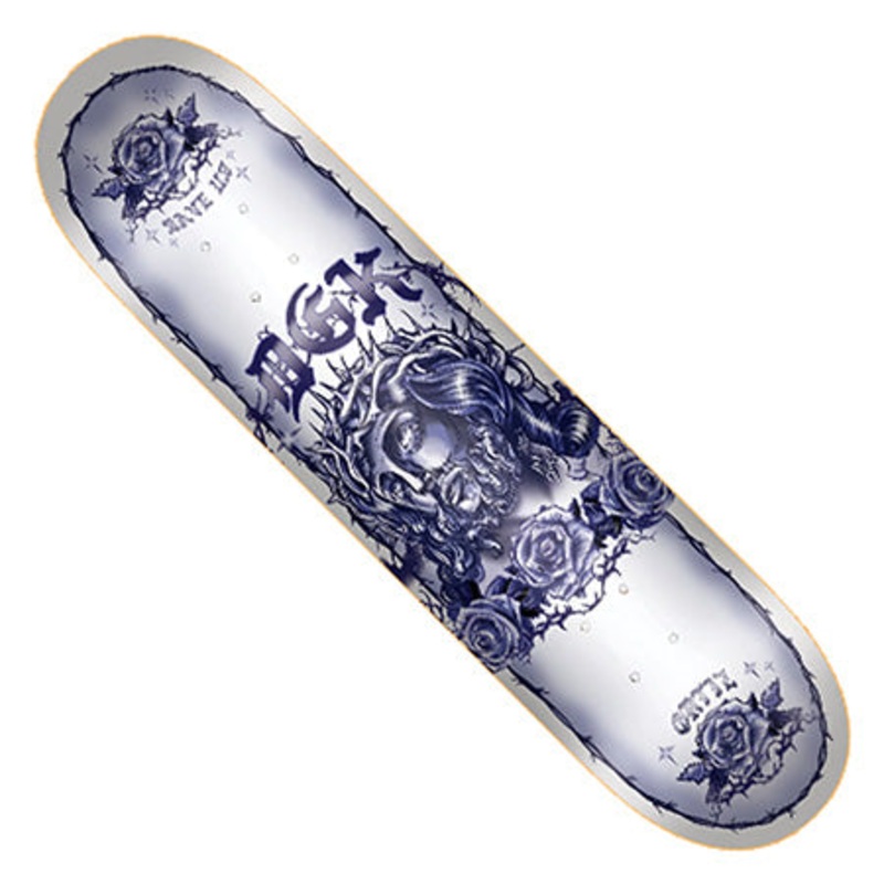 DGK Chaz Ortiz Save Us Deck White/ Blue 8.5 x 32.125 WB:14.25
