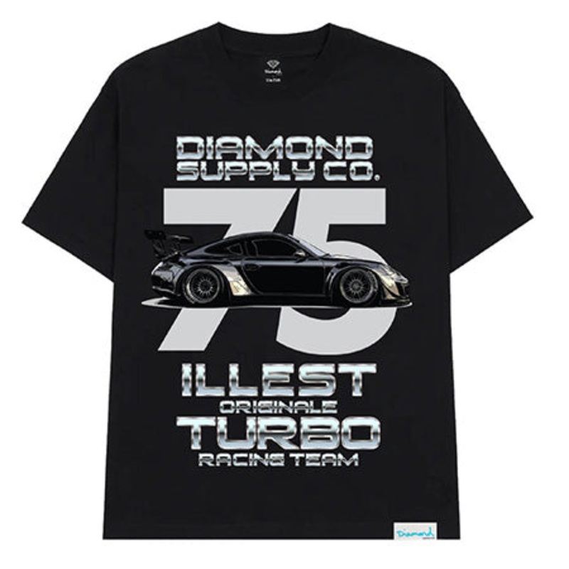 Diamond Diamond x Illest Turbo T Shirt Black Small