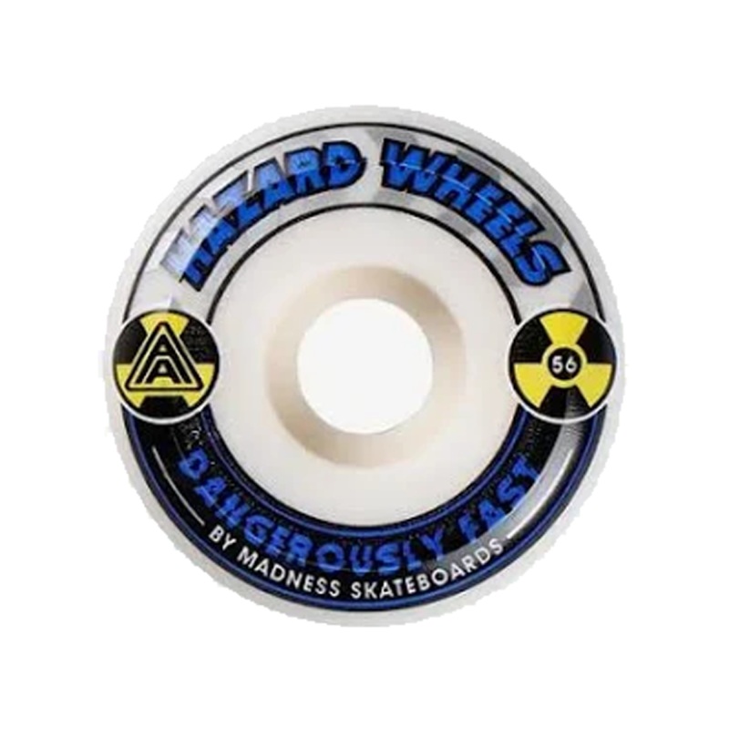 Hazard “Alarm” Conical Shape 101A Duro Wheels – 56mm  – * BLEM SET