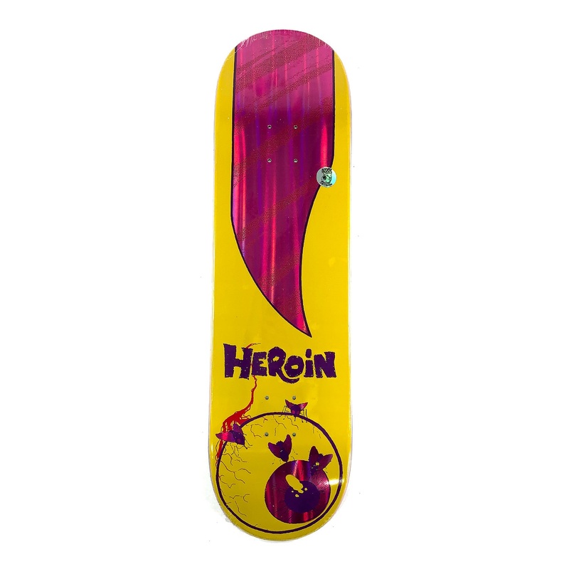Heroin 8.625″ Giallo Team Deck