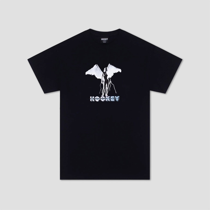 Hockey Angel T-Shirt Black Small