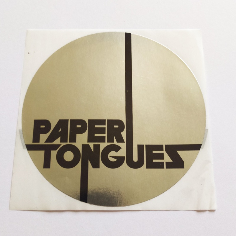 Paper Tongues Music Sticker