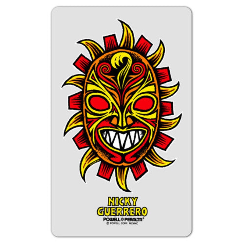 Powell Peralta Skateboards “Nicky Guerrero – Mask” Sticker