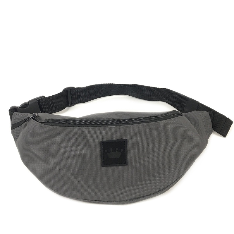 Prime Delux Hip Pack – Grey / Black