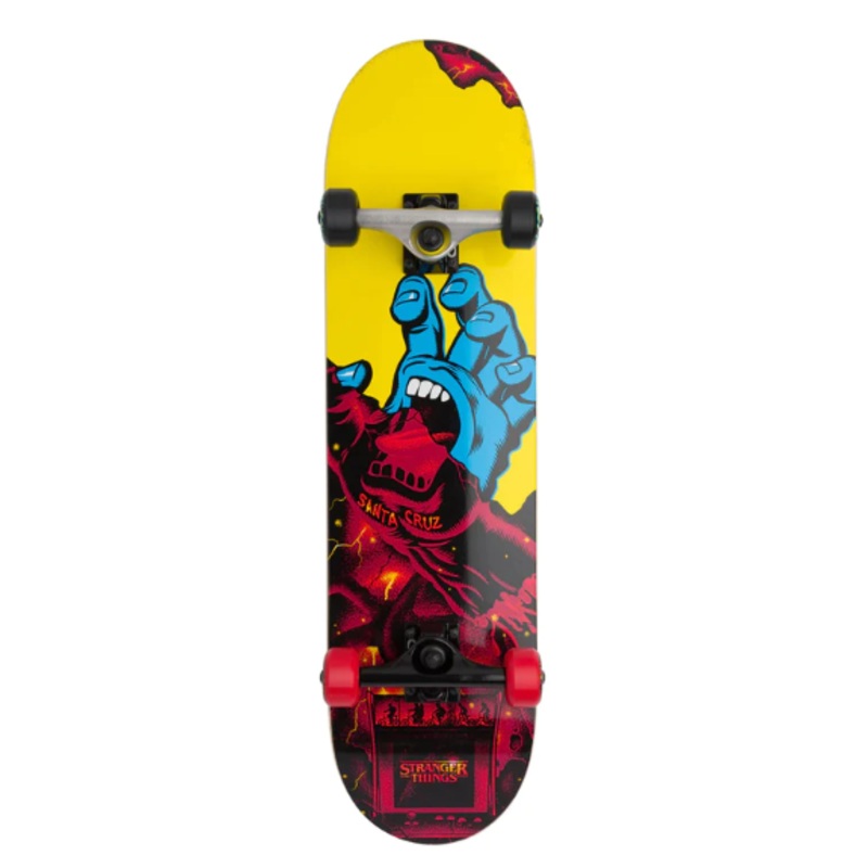 Santa Cruz Stranger Things Screaming Hand Complete 8 in 8 in