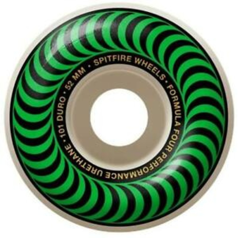 SPITFIRE F4 CLASSIC 52MM 101a SKATEBOARD WHEELS