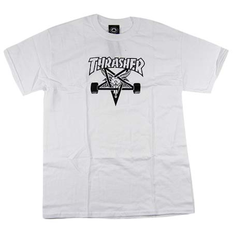 Thrasher Magazine Skategoat T Shirt White Small