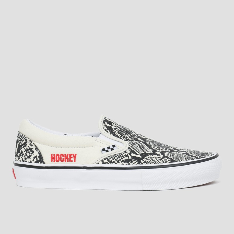 Vans X Hockey Skate Slip On Snakeskin UK4