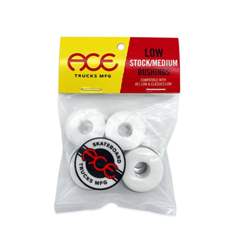 Ace Trucks Low Standard Bushings White One size fits all