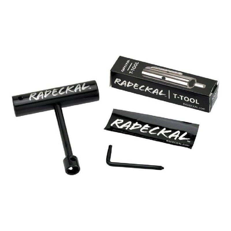 Black Radeckal Compact Pocket Skate Tool