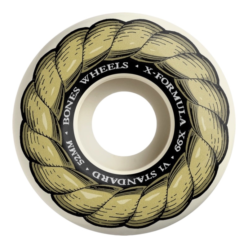 BONES WHEELS X-Formula Skateboard Wheels XF STANDARD 52 V1 X-FORMULA 99A 52mm