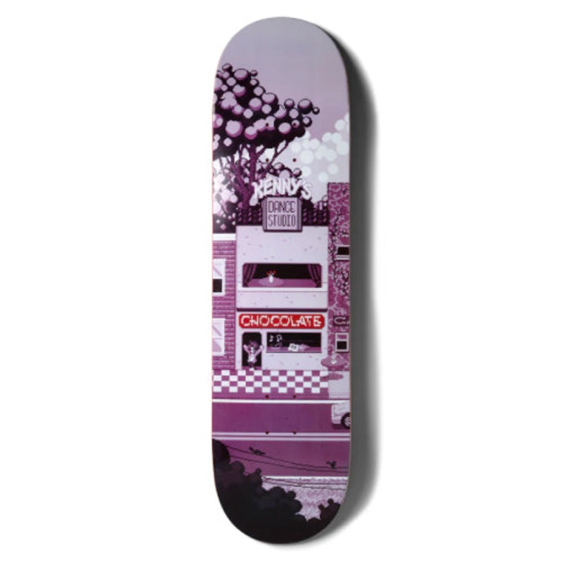 Chocolate Anderson Pixel City Skateboard Deck 8.25″ 8.25″