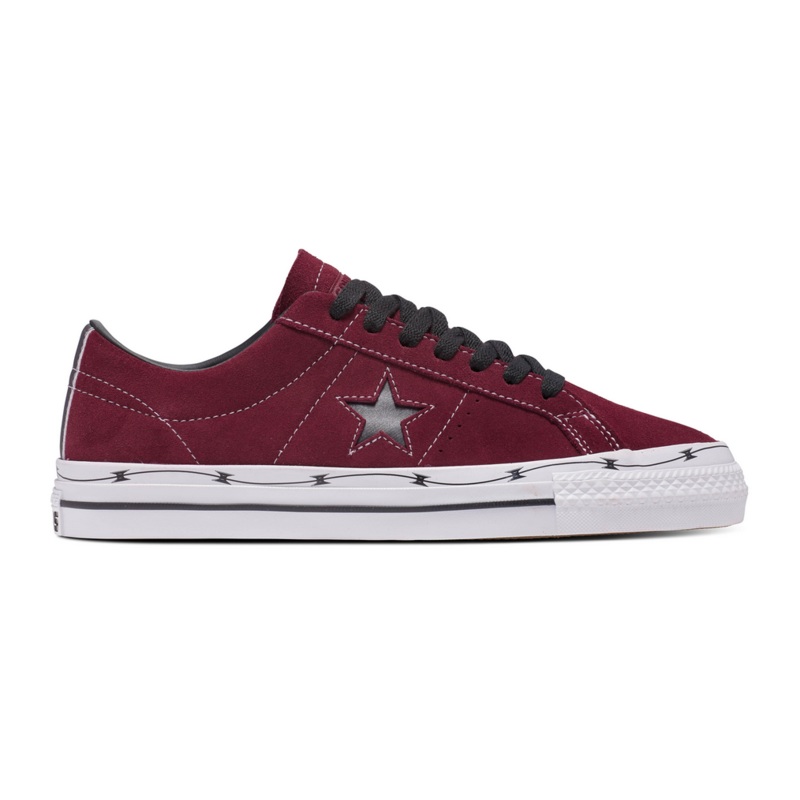 CONVERSE CONS ONE STAR PRO RAZOR WIRE – DEEP BORDEAUX/BLACK/WHITE 6.5