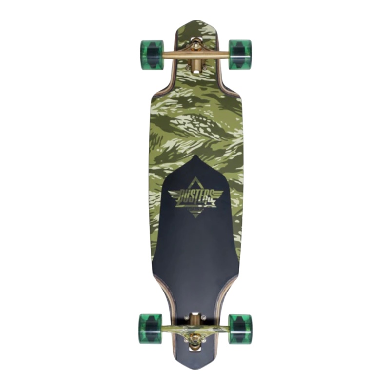 Dusters Channel Guard Camo 34″ Longboard Skateboard 34