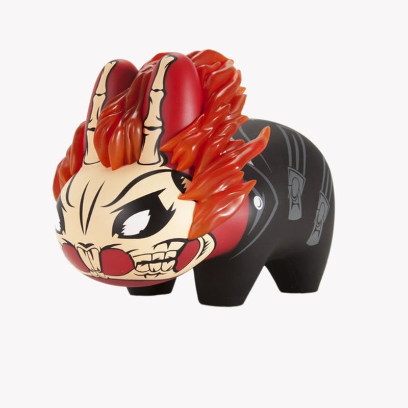 KIDROBOT x MARVEL GHOST RIDER 7″ LABBIT TOY FIGURE BY FRANK KOZIK