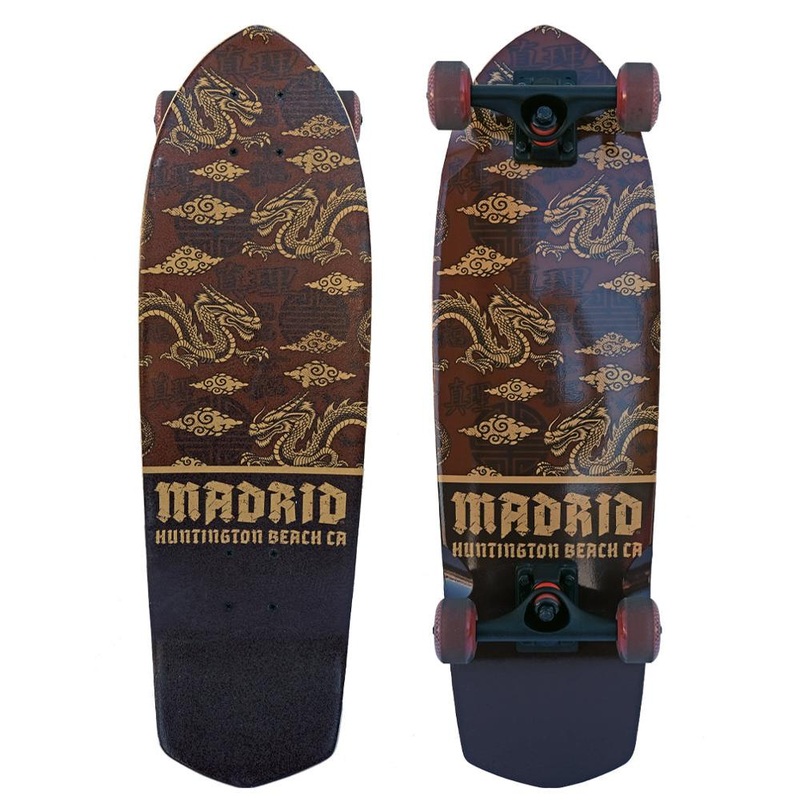 Madrid Picket Dragon 28.5″ Cruiser Longboard Complete