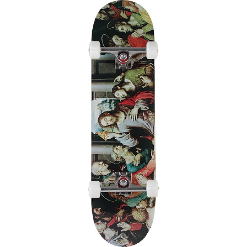 Pizza Last Supper 8.12″ Skateboard Complete