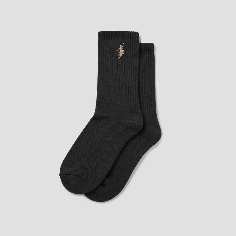 Polar Rib Socks No Comply Black / Brown UK3-5