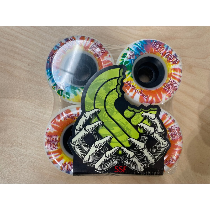 Powell Peralta Byron Essert Skateboard Wheels 72mm 75A White