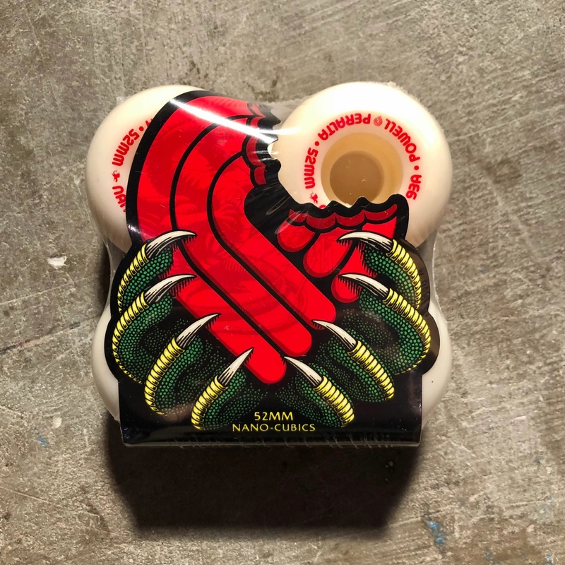 Powell Peralta – Dragon Nano Cubic Wheel – White 93a 52x36mm