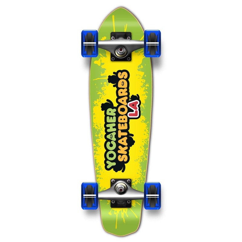 Punked 25″ Sour Micro Cruiser Skateboard Longboard  – CANDY Series Complete