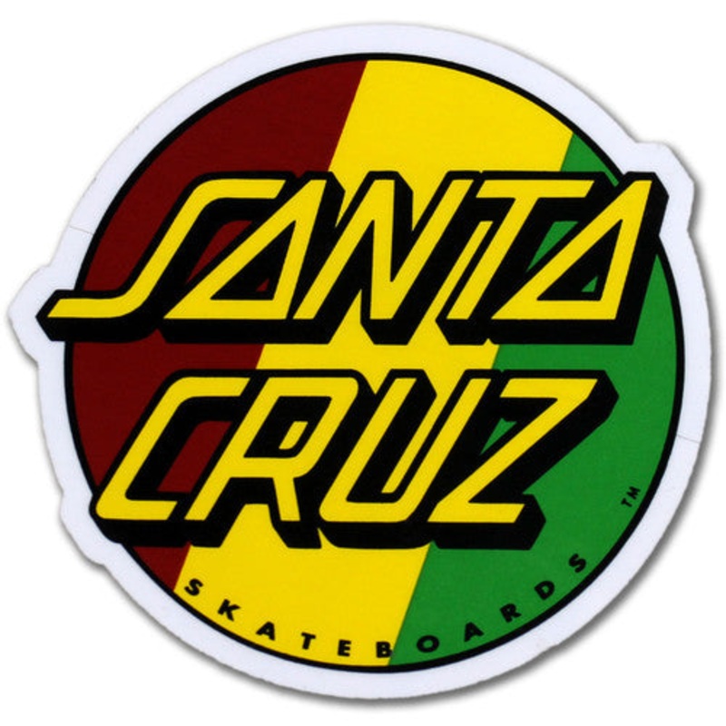 Rasta Dot 3″ Vinyl Sticker