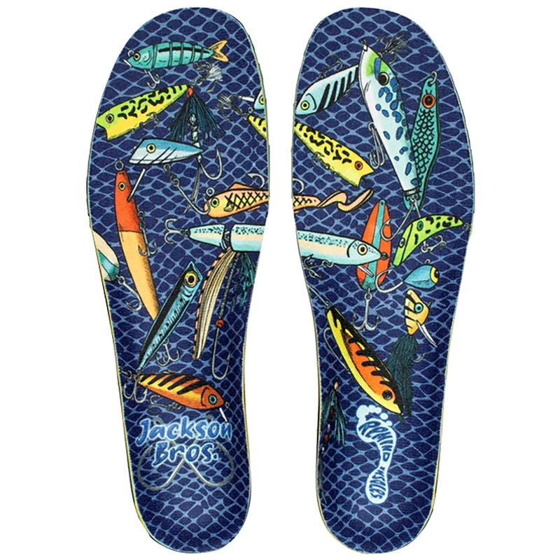 Remind Medic Impact 6mm Mid Arch Jackson Bros Fish Hook Insoles 12-12.5