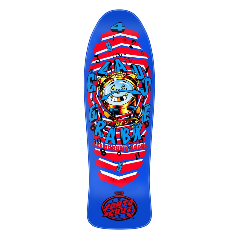 Santa Cruz Grabke All Around Reissue Deck 9.89″ x 30.94″ 9.89″ x 30.94″