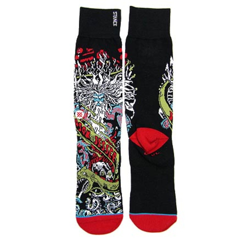 Stance Jason Jessee Poseidon Socks Black Large/ Extra Large