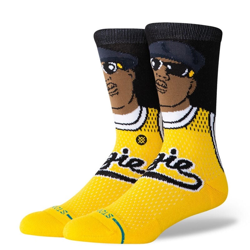 Stance Juicy Crew Socks Yellow Large