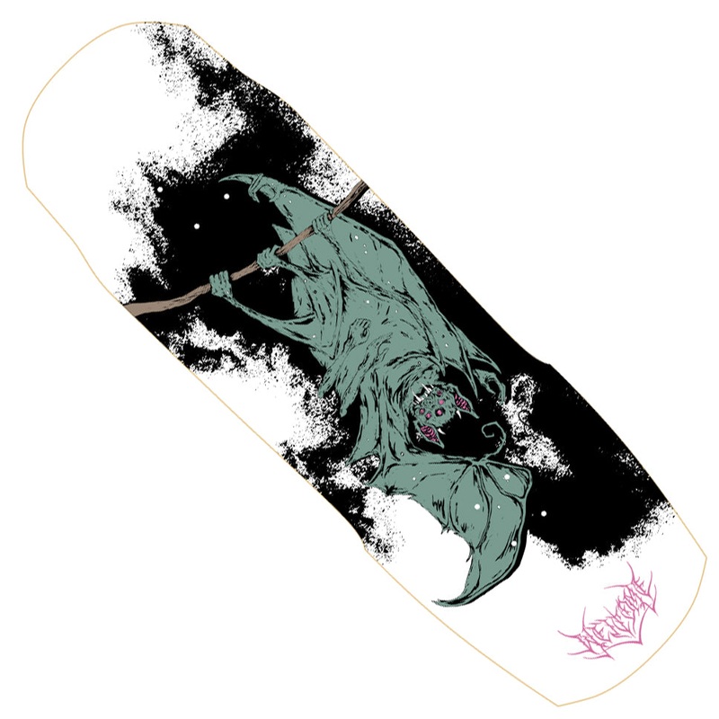 Welcome Skateboards Infinitely Batty on Totem 2.0 Deck Multicolor 9.75 x 31 WB:14.75