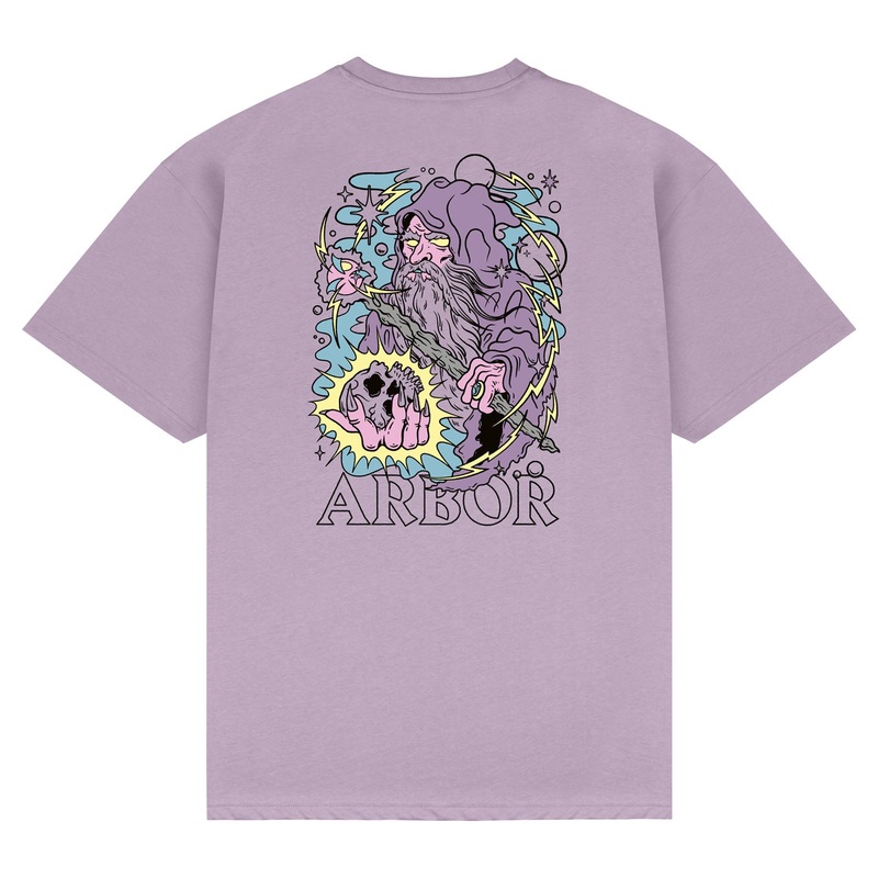 Wizard T-Shirt – Faded Purple Small Faded Purple