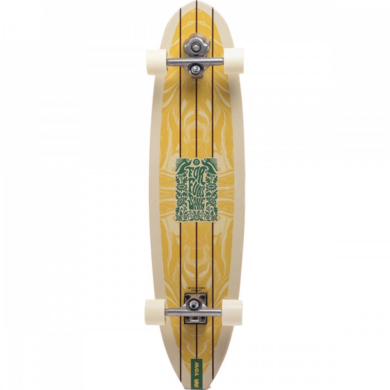 Yow Waikiki Classic 40″ Surfskate Cruising Longboard Complete