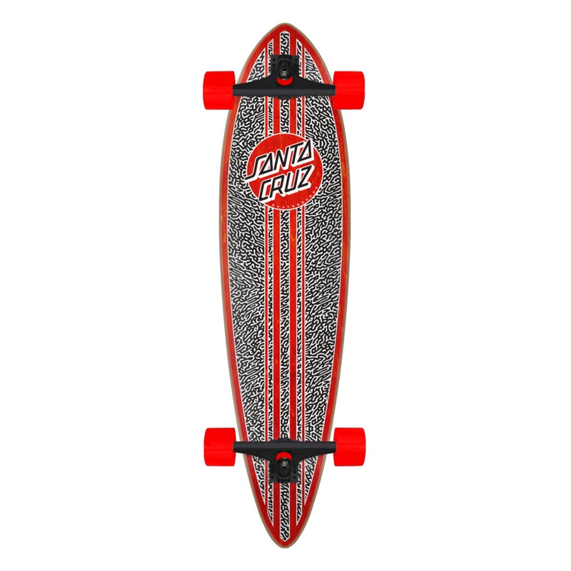 9.58in Amoeba Dot Santa Cruz Pintail Longboard No Color 9.58in x 39.0in