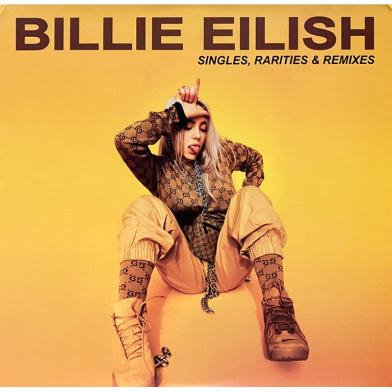 Billie Eilish  Singles, Rarities & Remixes Vinyl LP Record *Unofficial Release*