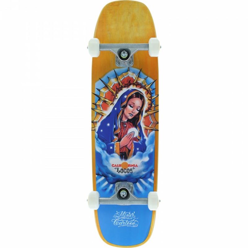 California Locos Guadalupe X Mister Cartoon 8.0″ Skateboard Complete