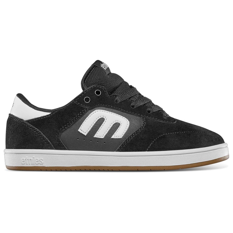 etnies Footwear Kids Windrow Shoes Black/ White/ Gum 1C