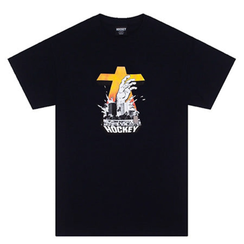 Hockey Drowning T Shirt Black Large