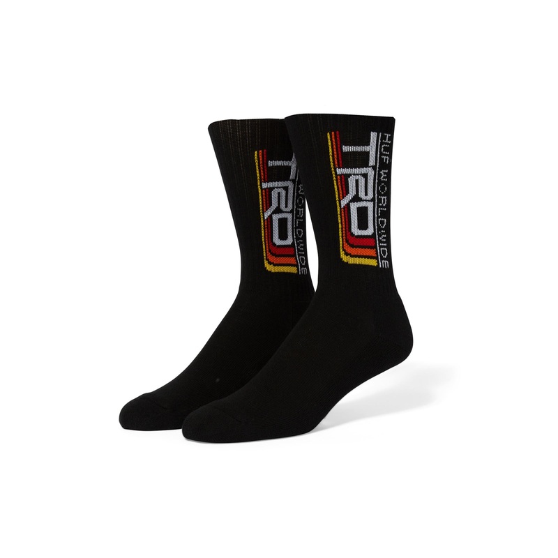 HUF x Toyota TRD Logo Crew Sock Black