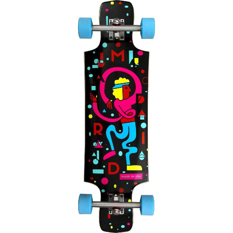 Madrid Riot 34.25″ Workout Top Mount Longboard Complete