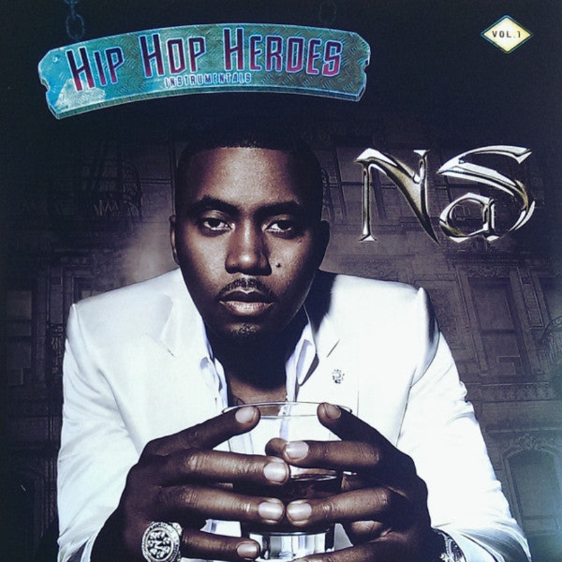 Nas  Hip Hop Heroes Instrumentals Vol.1 2xLP Vinyl LP Record *Unofficial Release*