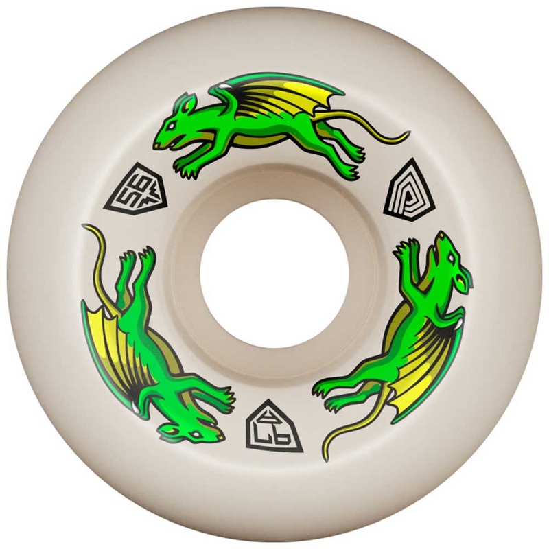 Powell Peralta Wheels Dragon Formula Nano Rats 56mm97A 36MM DF Full