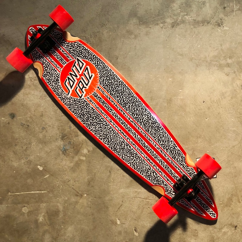 Santa Cruz – Amoeba Dot Pintail Cruiser Complete – 9.58″