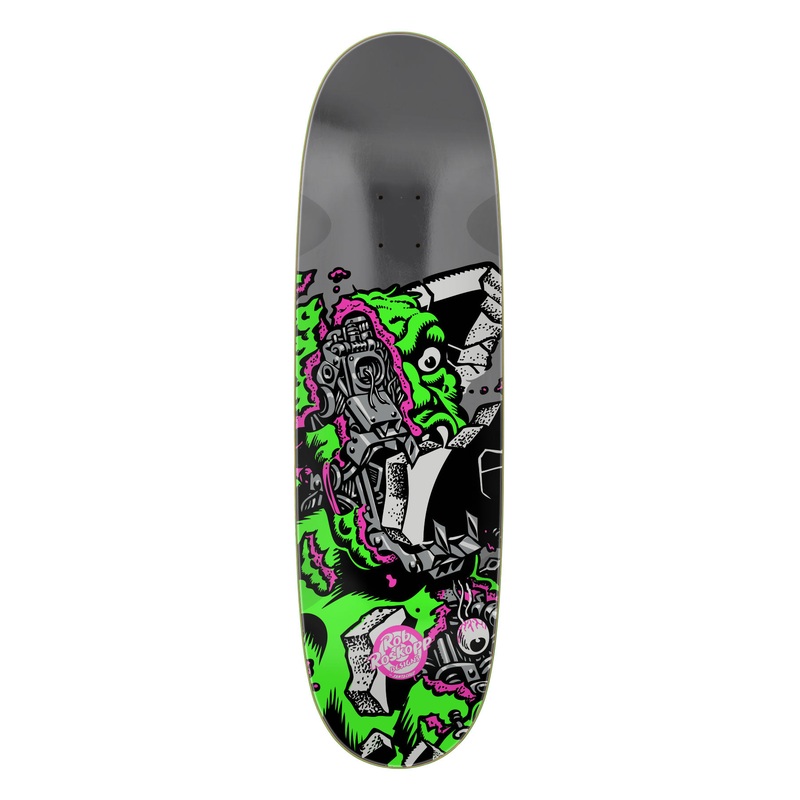 Santa Cruz Roskopp Macro VX 9″ Egg Skateboard Deck