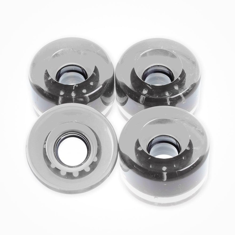 Skateboard Cruiser Wheels – Clear 65mm x 80a