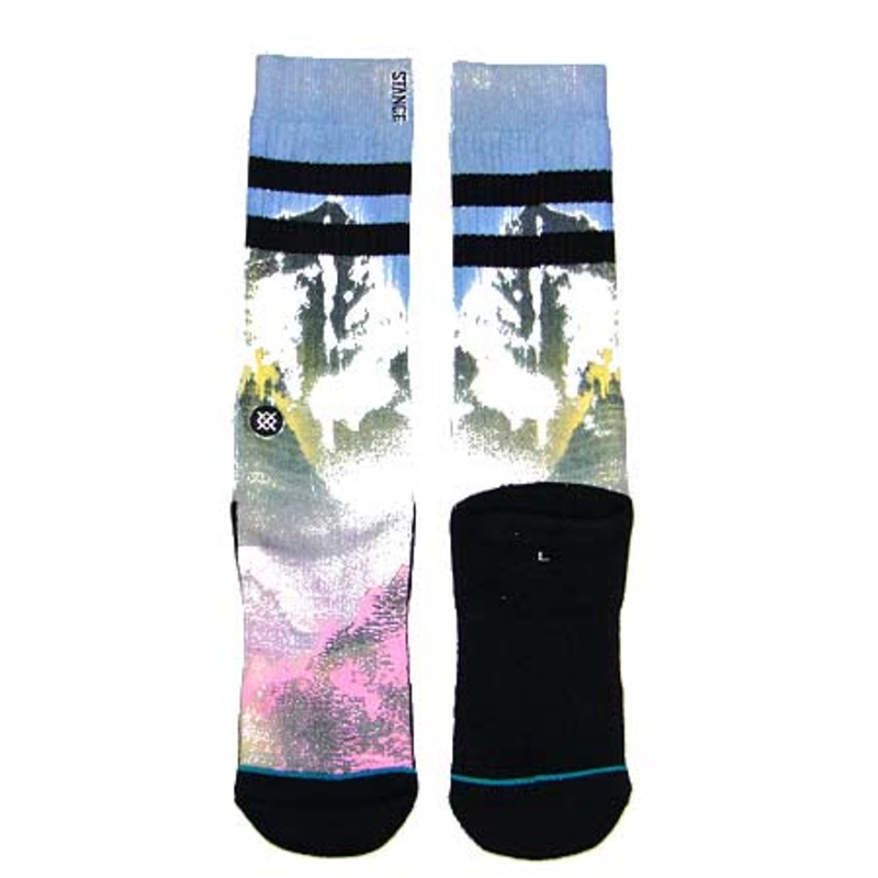 Stance Benito Crew Socks Blue Large