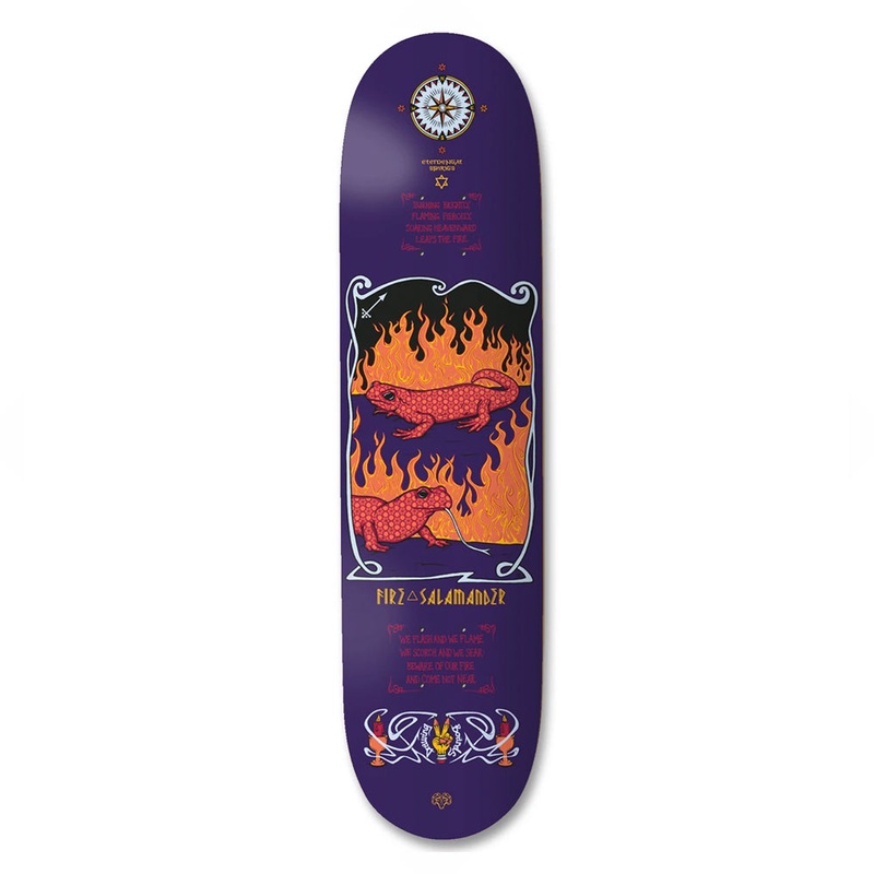 The Drawing Boards – 8.0″ – Elemental Spirits – Fire Salamander Deck