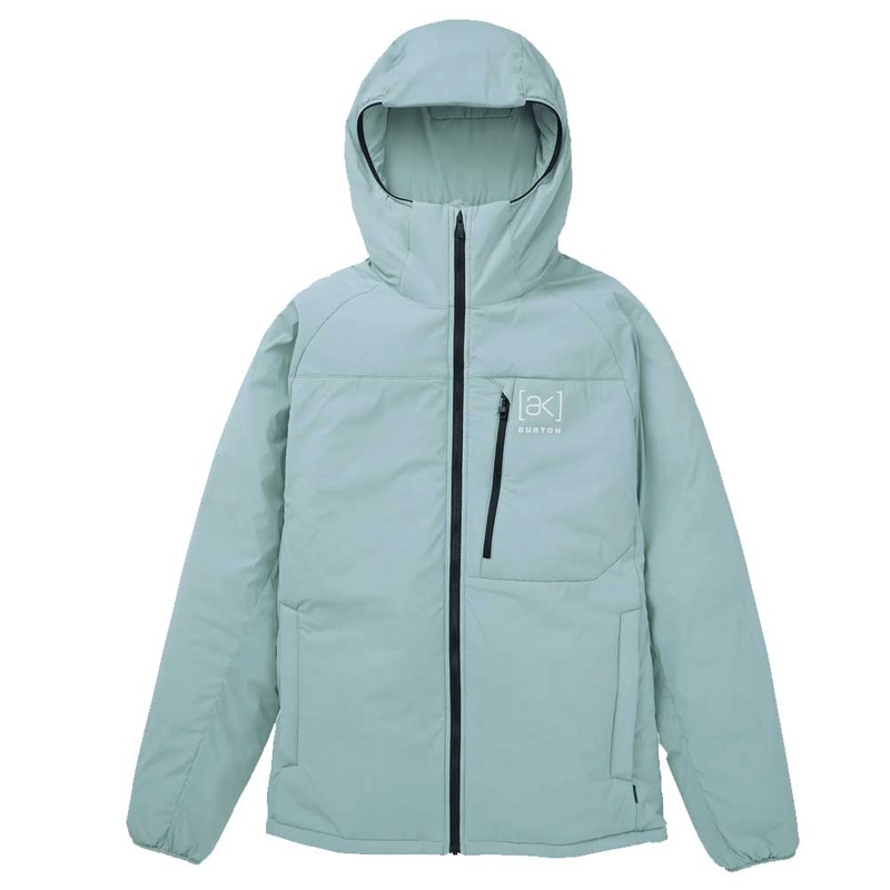 Burton Men’s [ak] Helium Hooded Insulator Jacket Small Petrol Green