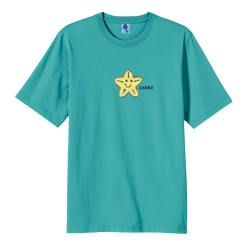 Castle Star T Shirt Teal S